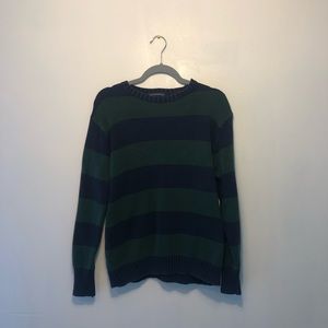 Blue and green striped Brandy Melville sweater! Like new quality